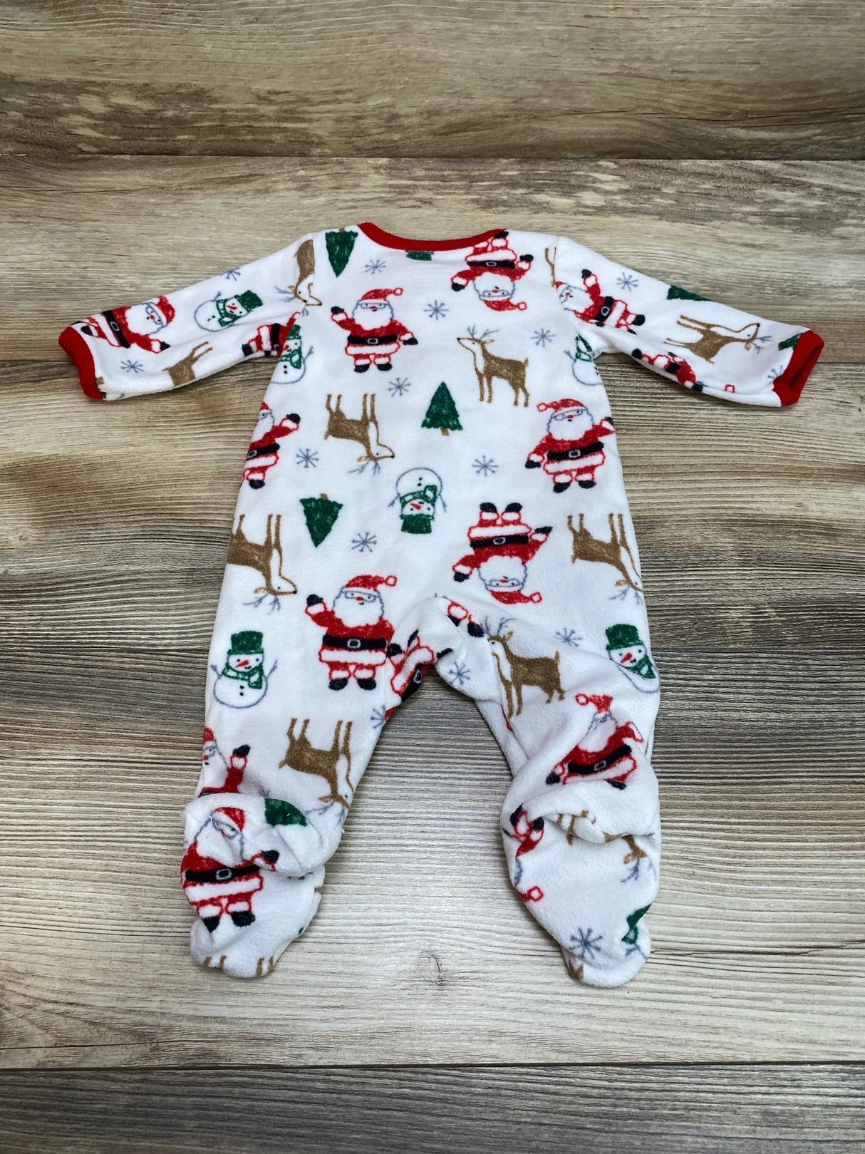 Just One You Santa Blanket Sleeper White sz Newborn - Me n Mommy To Be