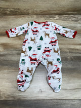 Just One You Santa Blanket Sleeper White sz Newborn - Me n Mommy To Be
