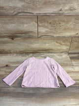 Cat & Jack Knit Long Sleeve Shirt Pink sz 18m