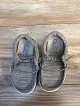 Hey Dude Wally Stretch Sox Sneakers Grey sz 7c