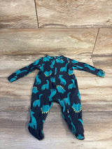 Old Navy Dinosaur Sleeper Navy sz 0-3m