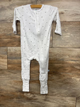 NEW Dreamland Baby Bamboo Sleeper Star Print White sz 9-12m
