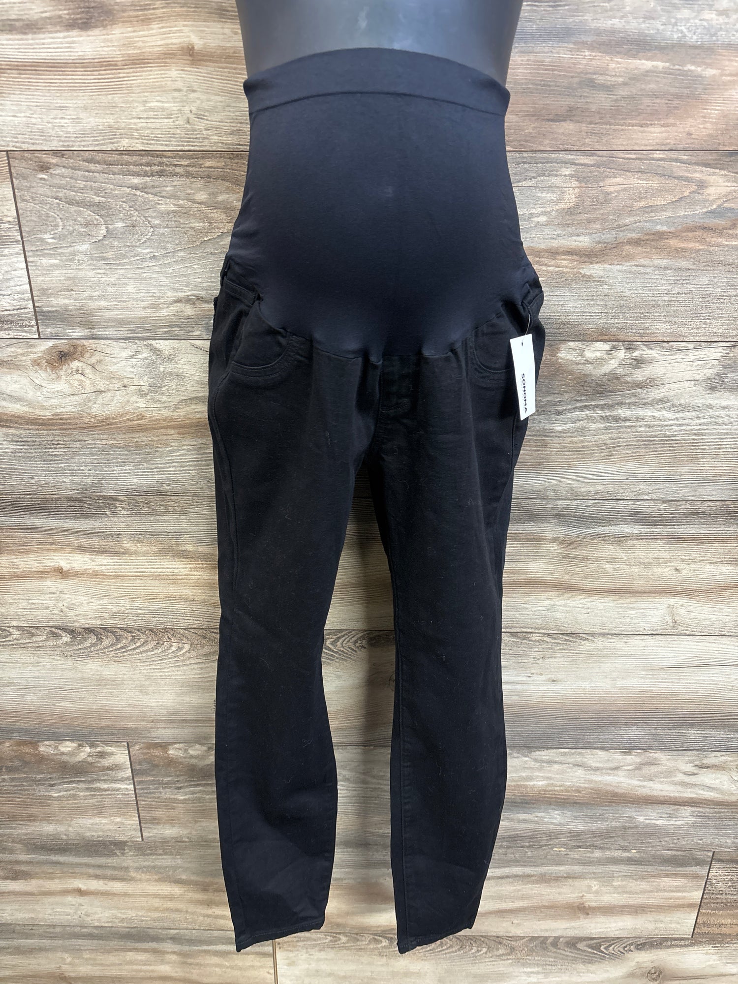 NEW Sonoma Maternity Full Panel Jeggings Black sz Large