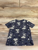 Peanuts Halloween Mummy Shirt Grey sz 2T
