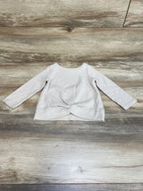 Cat & Jack Waffle Knit Shirt Beige sz 2T