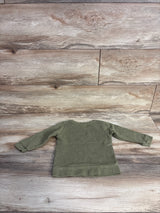 Nature Baby Pullover Sweater Green sz 12m