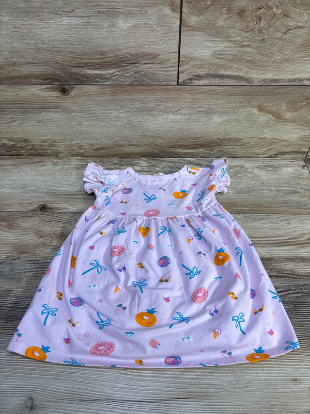 Tucker + Tate 2pc Pool Icons Dress & Bloomers Pink sz 18m - Me n Mommy To Be
