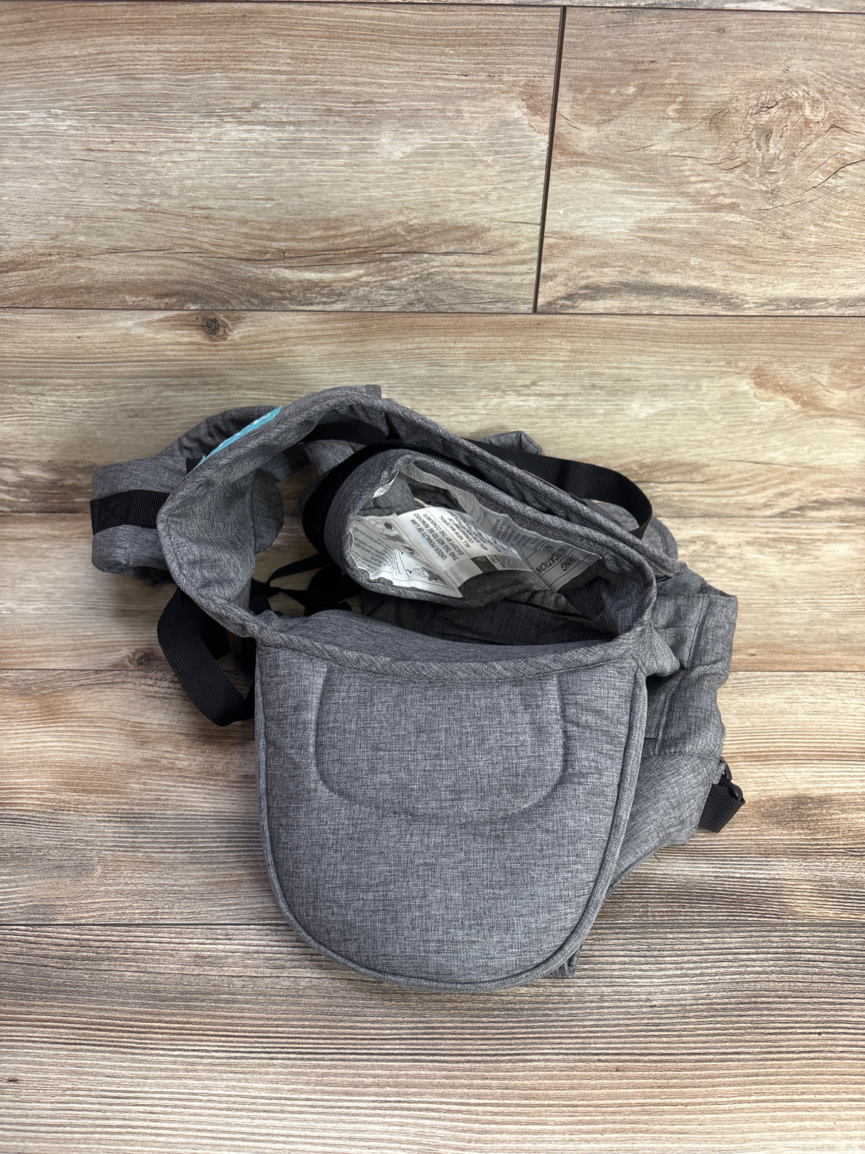 Moby 2-in-1 Baby Carrier + Hip Seat, Grey