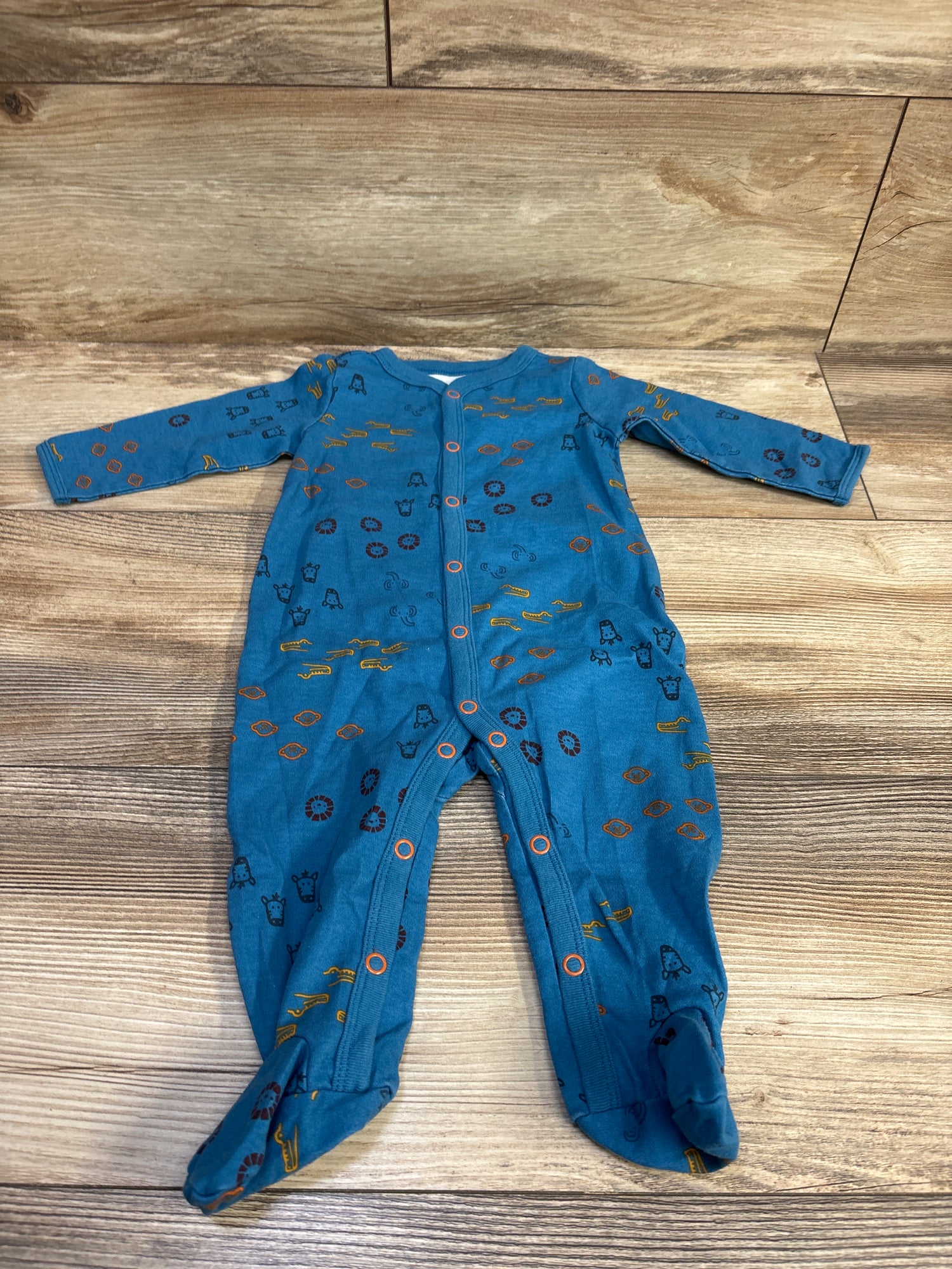 Carter's Snap Sleeper Blue sz 6m