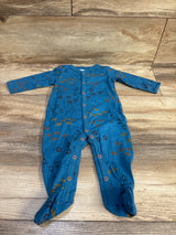 Carter's Snap Sleeper Blue sz 6m