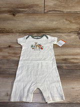 NEW Hudson Baby Wild Little One Shortie Romper Ivory sz 18m