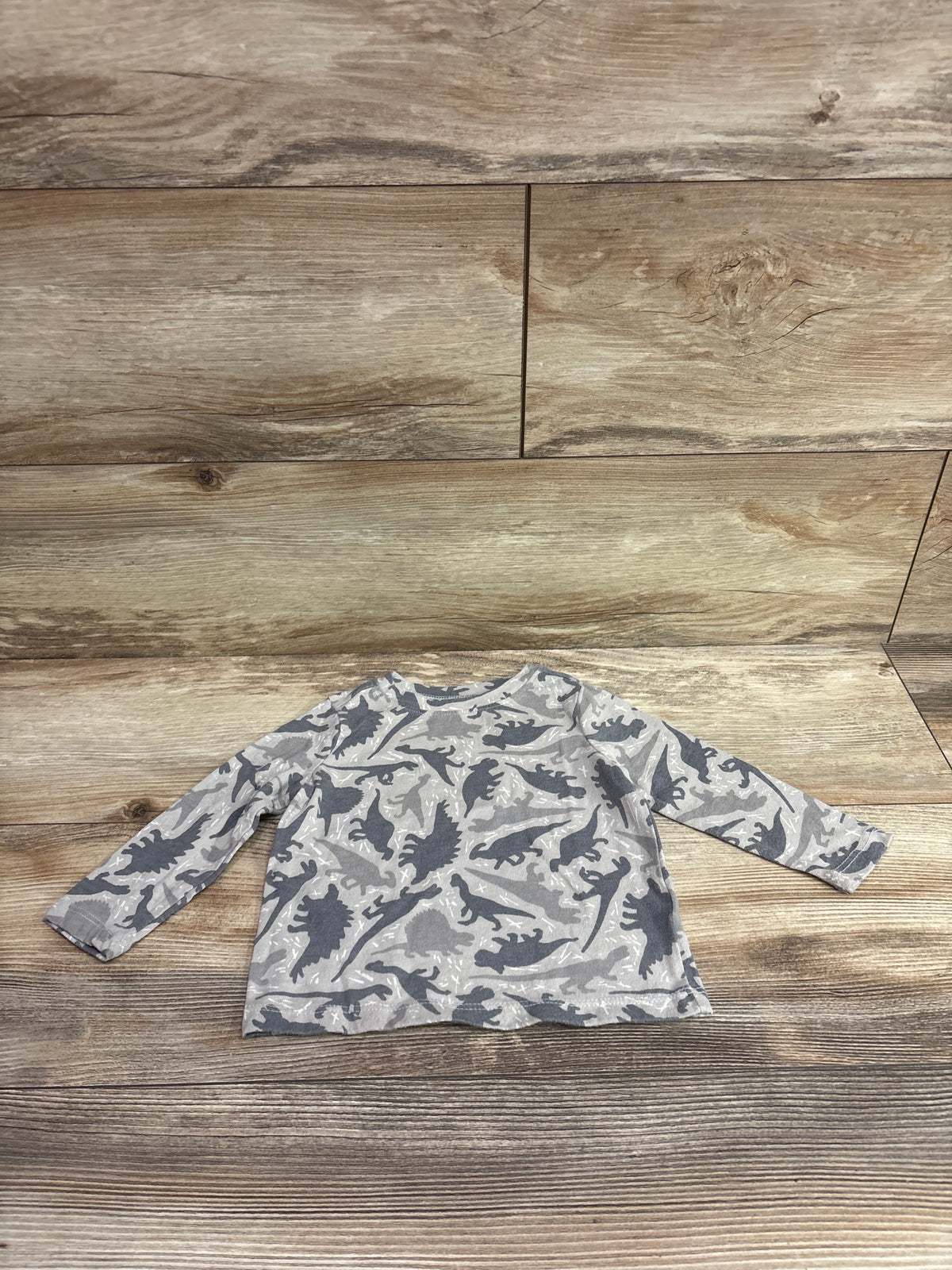 Old Navy Dinosaur Shirt Grey sz 12-18m