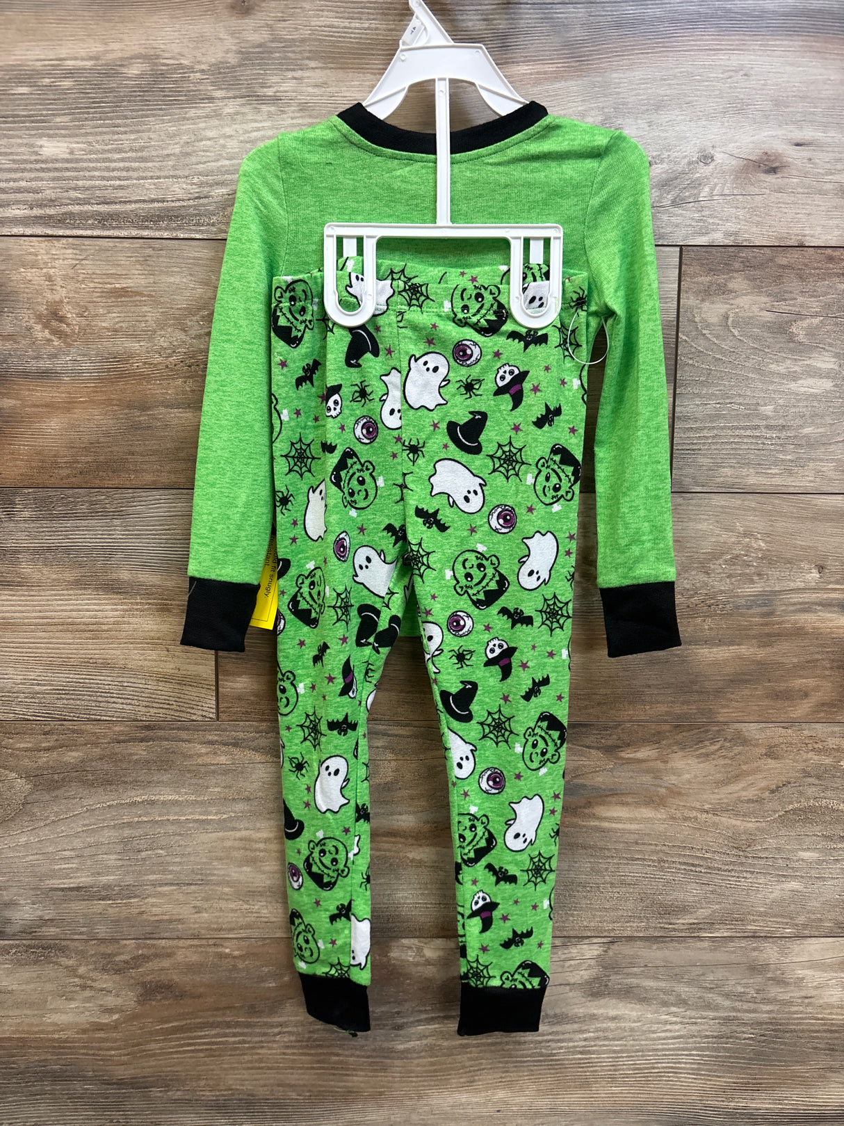 NEW Trick or Treat Sleep 2pc Frankenstein Pajama Set Green sz 4T
