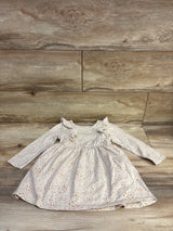 Cat & Jack Long Sleeve Dress Beige sz 2T