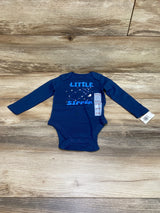 NEW Old Navy Blue Little Sipper Bodysuit sz 12-18m