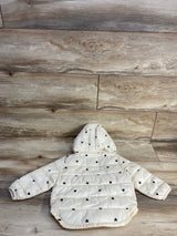 Baby Gap Recycled Lightweight Puffer Jacket Cream sz 12-18m - Me n Mommy To Be