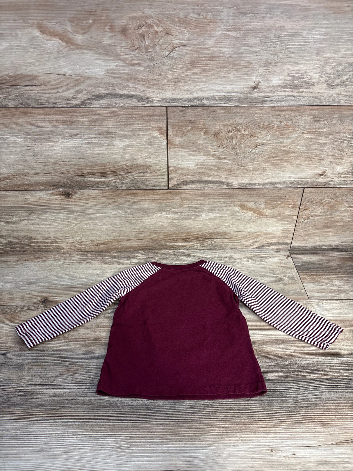 Old Navy Team Player Long Sleeve Shirt Maroon sz 18-24m
