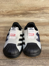 Adidas Marvel x Superstar 360 Infant 'Black Panther' Sneakers Black sz 4c