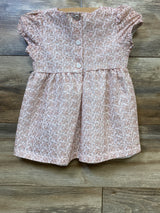 Just Lizzy Lace Short Sleeve Dress Pink sz 18m