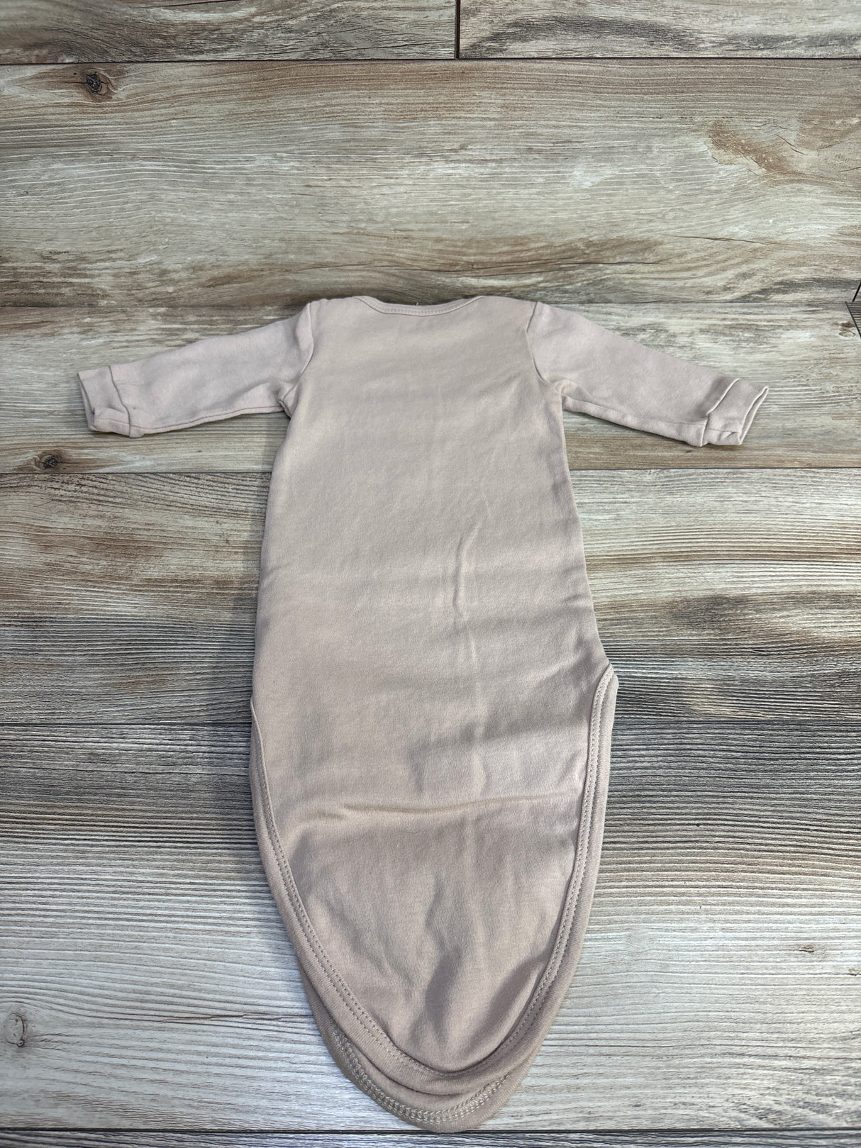Ains & LJ Fly Me To The Moon Knotted Gown Tan sz Newborn