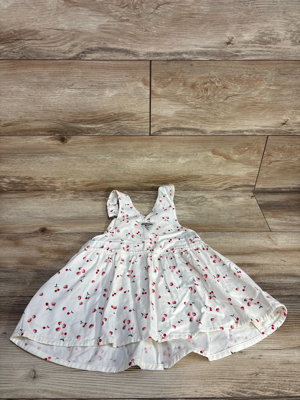NEW OshKosh Cherry Print Skirtall Cream sz 2T