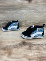 Vans Llamas Infant Sk8-Hi Crib Shoe Black/Blue Sz 2c