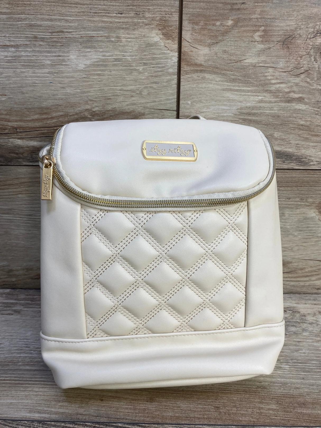 Itzy Ritzy Chill Like a Boss Stroller Bottle Bag Cooler in Milk & Honey