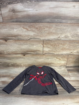 Marvel Long Sleeve Spider-Man Shirt Grey sz 5T