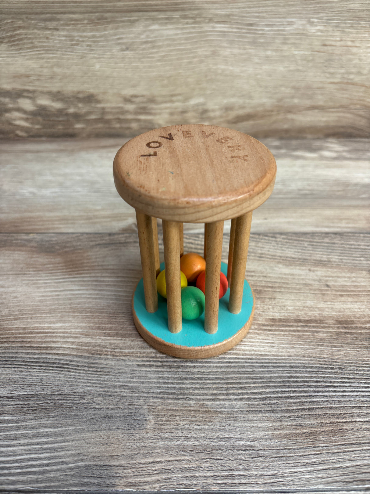 Lovevery Montessori Rolling Rattle
