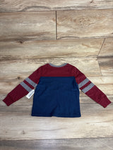 NEW Old Navy Color Block Shirt Red sz 3T