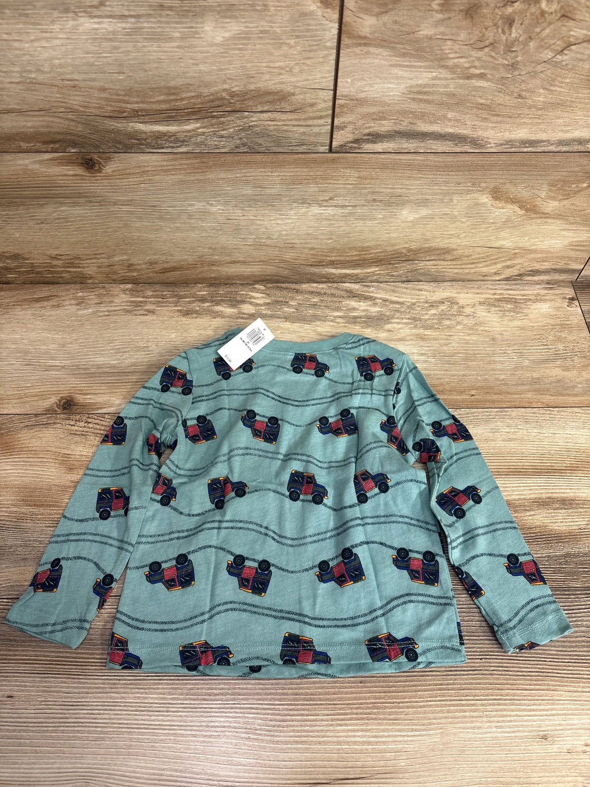 NEW Old Navy Green 4x4 Truck Shirt sz 2T