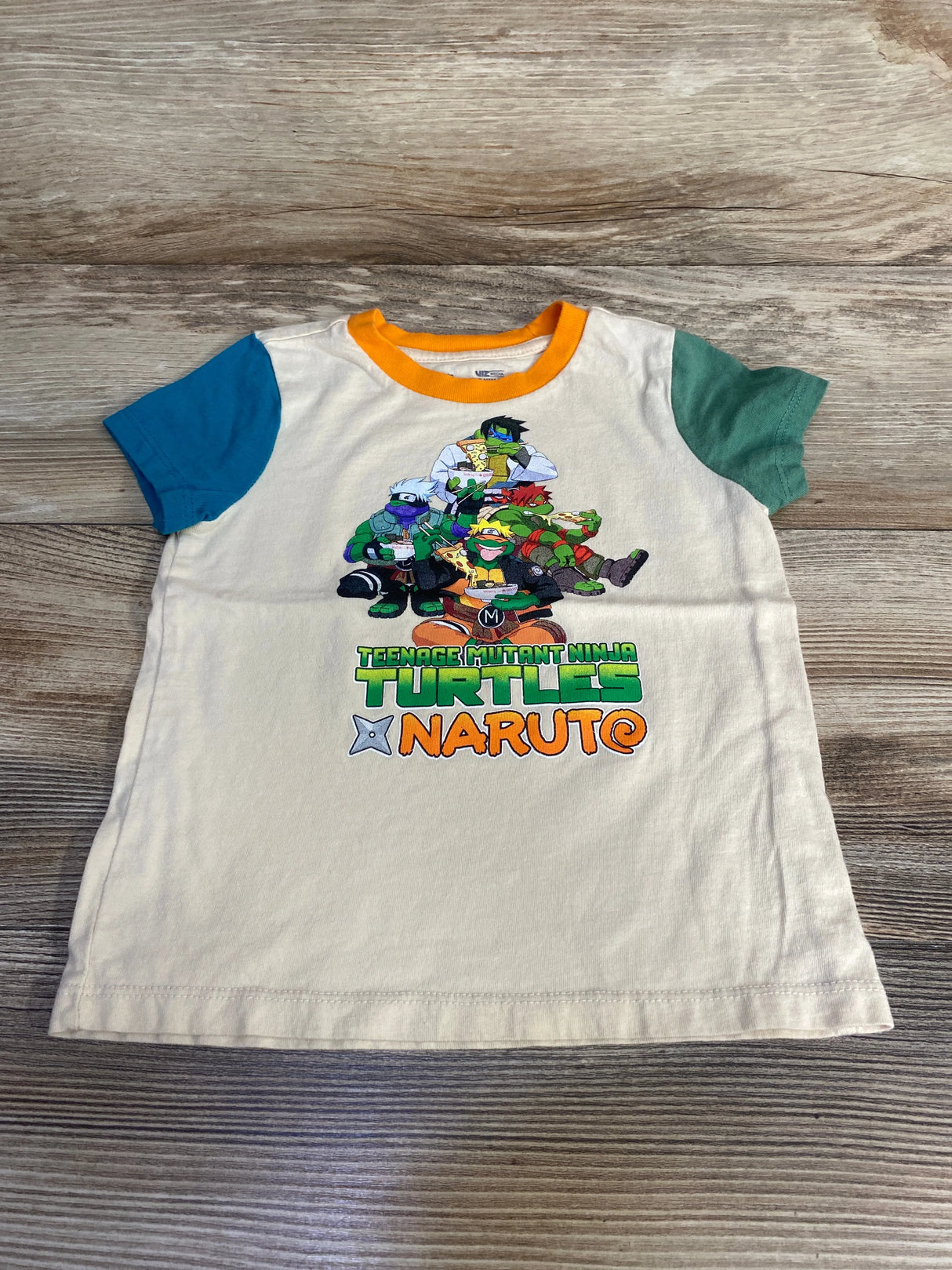 Nickelodeon TMNT Shirt Beige sz 3T