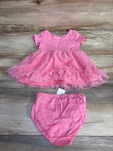 NEW Cat & Jack Butterfly Tulle Dress Pink sz 12m