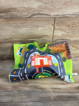 Take Along Town Playmat w/ 6 Vehicles & Trailer Truck