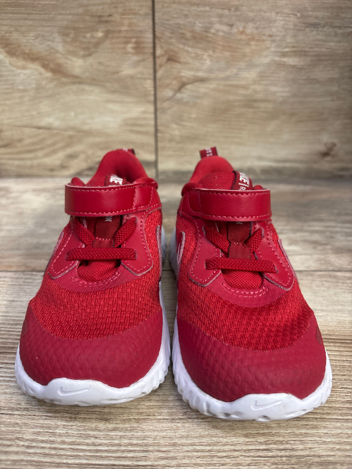 Nike Revolution 5 TDV 'Gym Red/White-Black' Sneakers sz 8c