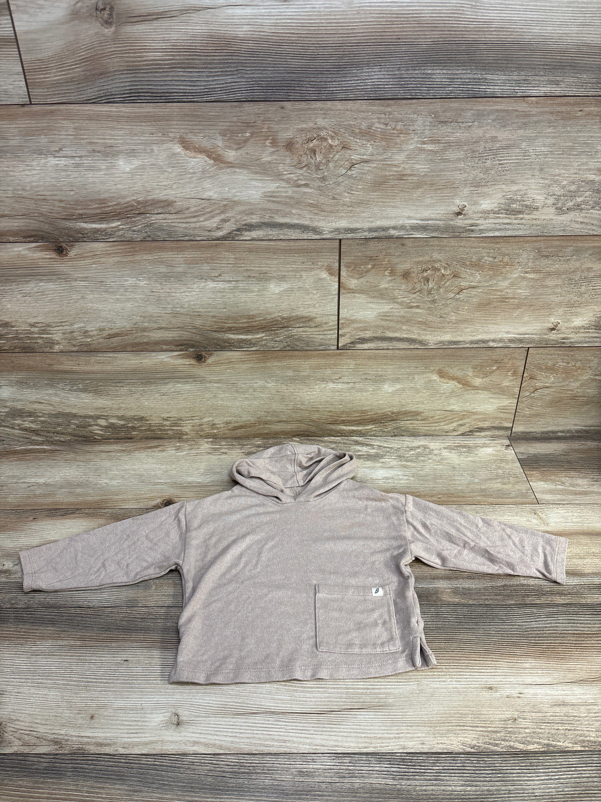 Easy Peasy Hacci Hoodie Oatmeal sz 24m