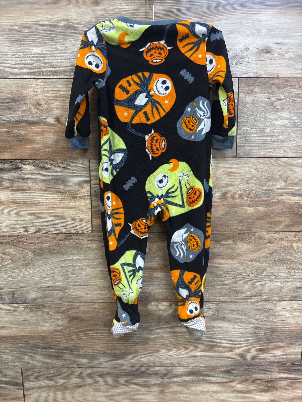Disney The Nightmare Before Christmas Blanket Sleeper Black sz 2T
