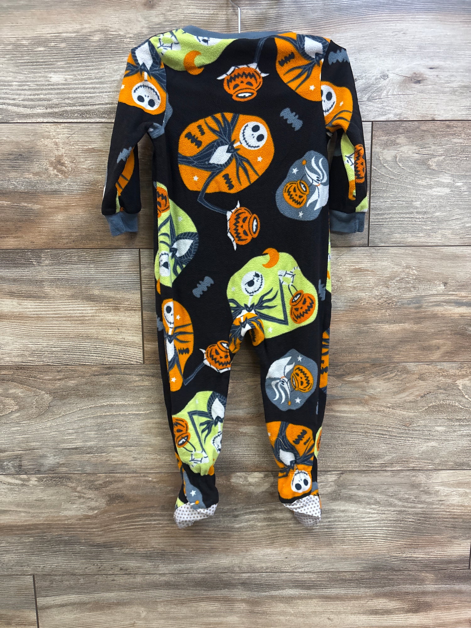 Disney The Nightmare Before Christmas Blanket Sleeper Black sz 2T