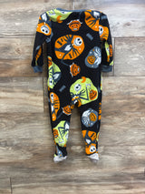 Disney The Nightmare Before Christmas Blanket Sleeper Black sz 2T