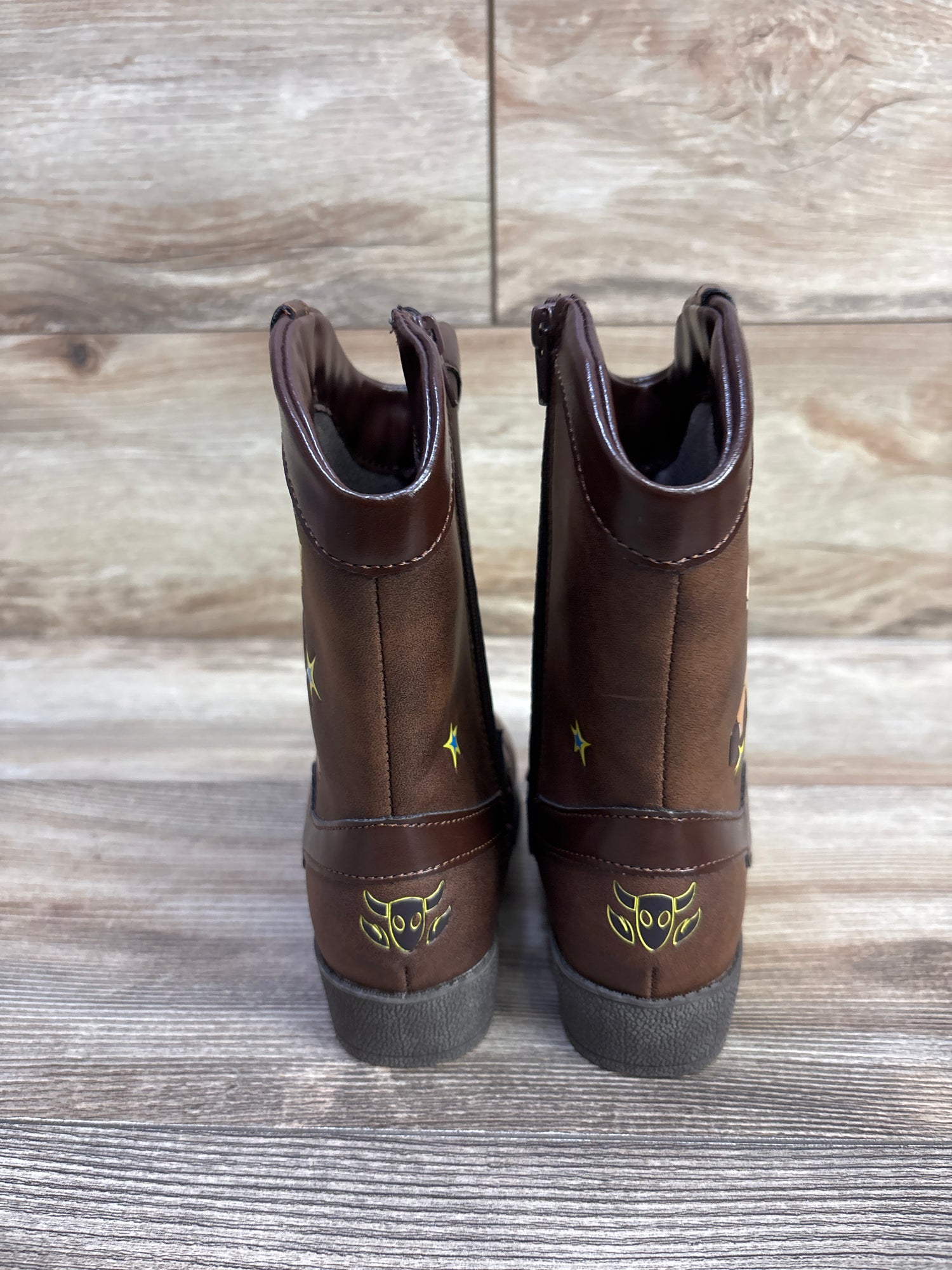 Toy Story Woody Western Boots Brown sz 12c