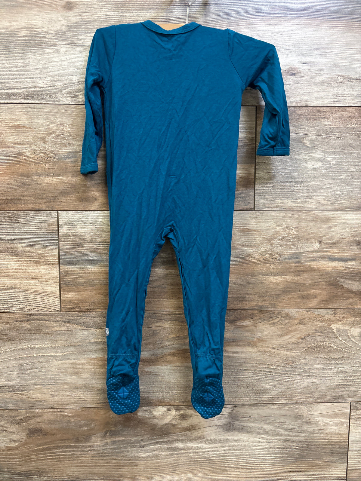 Kyte Baby Bamboo Snap Footie Blue sz 12-18m