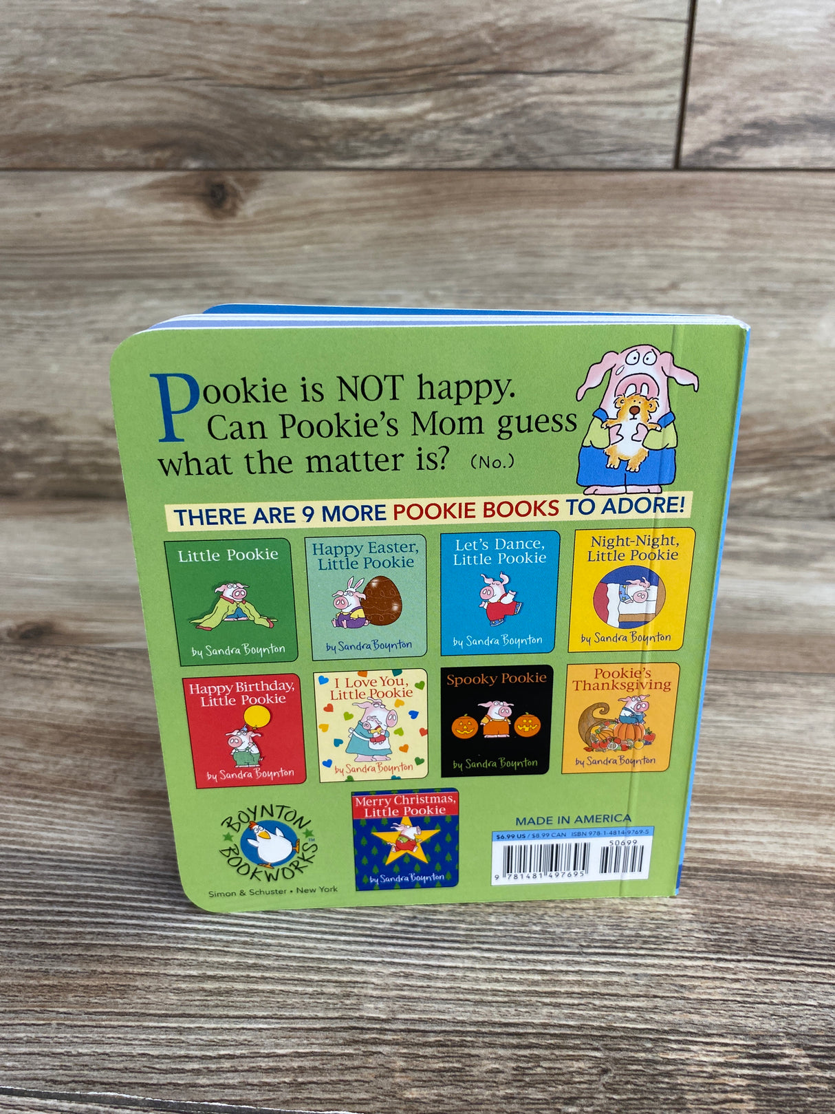 What's Wrong, Little Pookie? Board Book