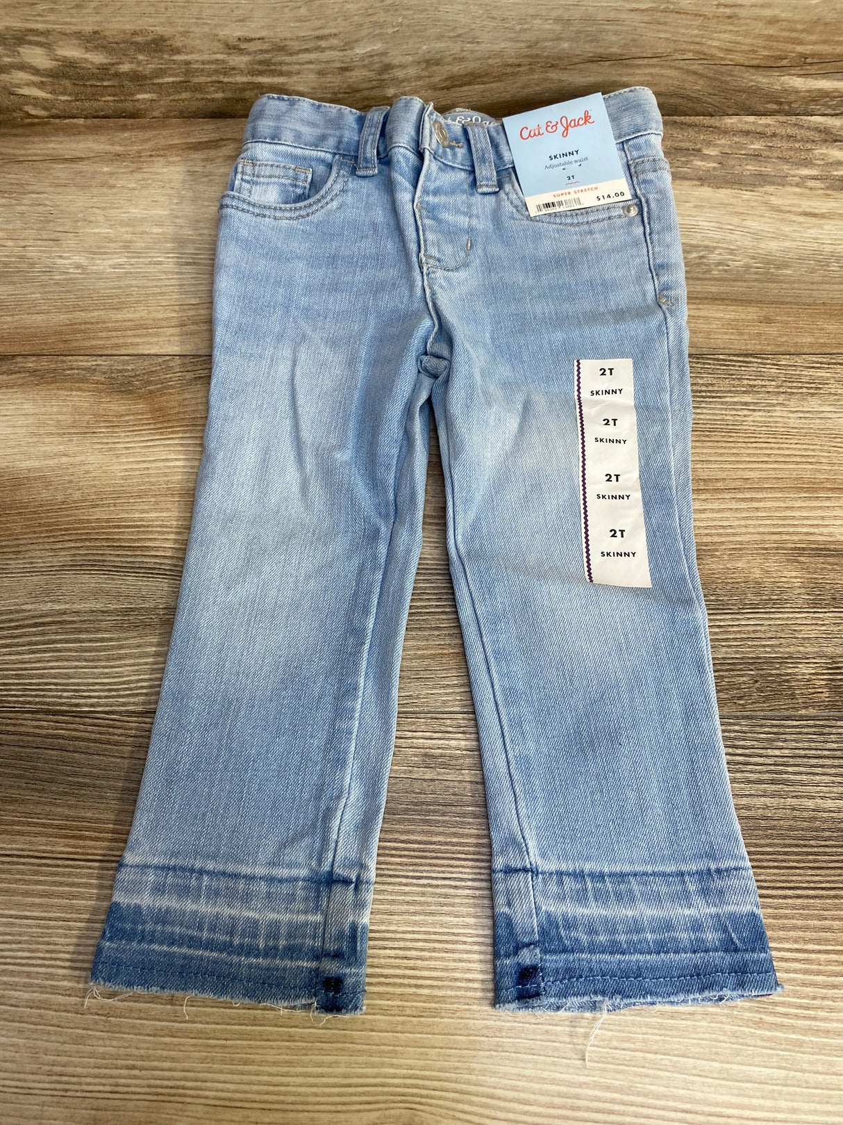 NEW Cat & Jack Skinny Jeans Blue sz 2T
