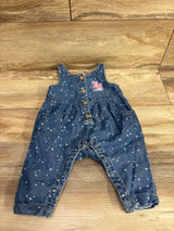 Tommy Hilfiger Chambray Sleeveless Jumpsuit Blue sz 3-6m