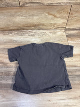 Zara Henley Pocket Shirt Grey sz 12-18m