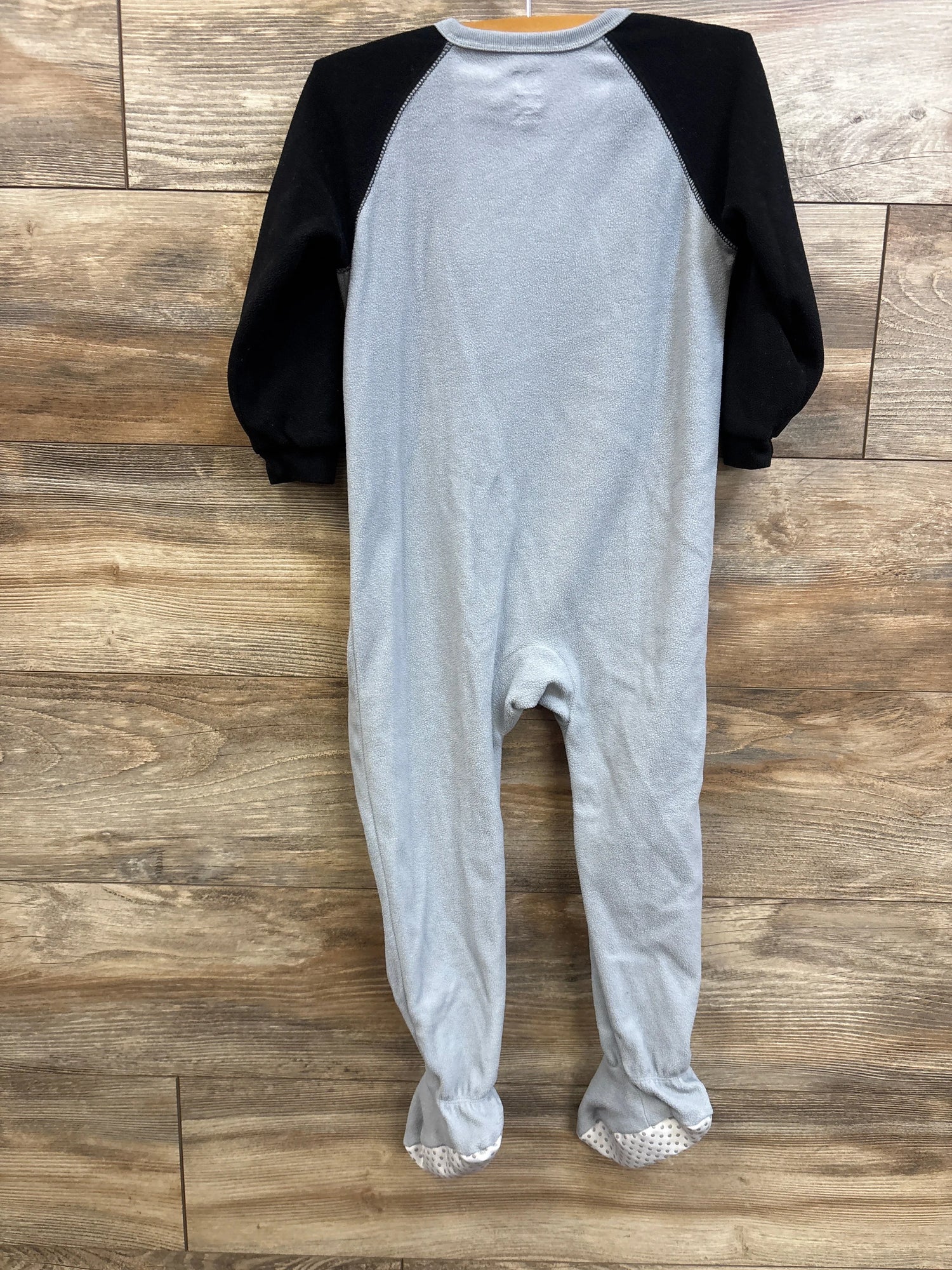 Children's Place Racoon Blanket Sleeper Grey sz 4T