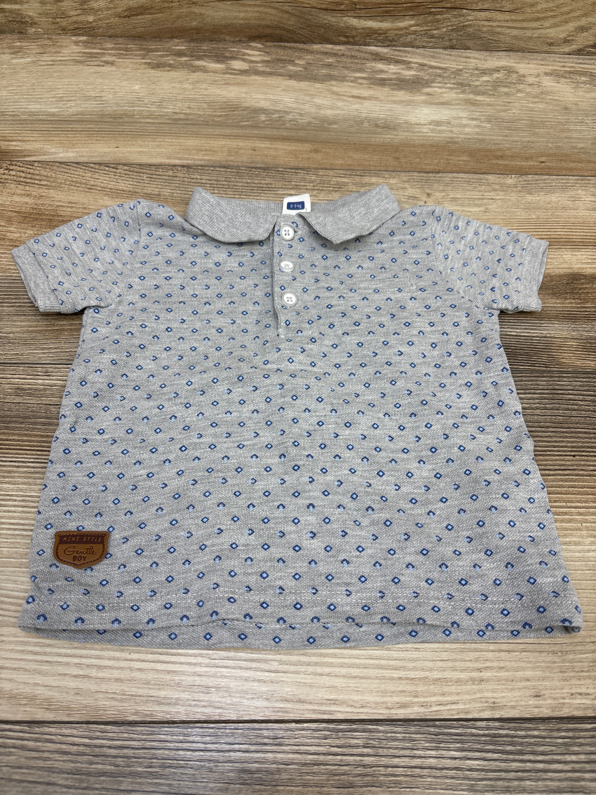 LC Waikiki Polo Shirt Grey sz 6-9m