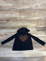 Carter's Love Love Love Long Sleeve Hooded Shirt Black sz 3T