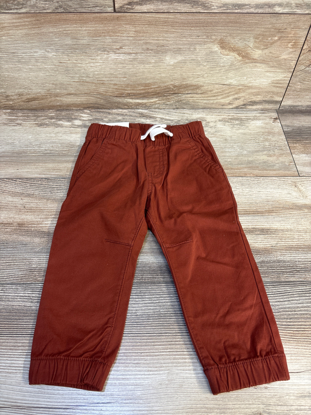 NEW Cat & Jack Joggers Rust sz 18m