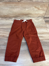 NEW Cat & Jack Joggers Rust sz 18m